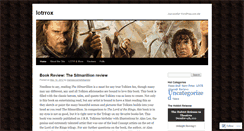 Desktop Screenshot of lotrrox.wordpress.com