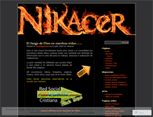 Tablet Screenshot of nikacer.wordpress.com