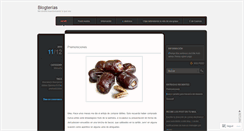 Desktop Screenshot of blogterias.wordpress.com