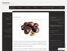 Tablet Screenshot of blogterias.wordpress.com