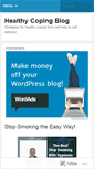 Mobile Screenshot of copingblog.wordpress.com