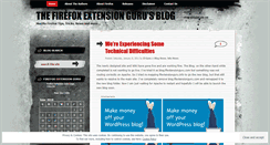 Desktop Screenshot of ffextensionguru.wordpress.com