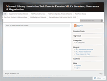 Tablet Screenshot of mlataskforce.wordpress.com