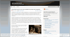 Desktop Screenshot of powerpointsearch.wordpress.com