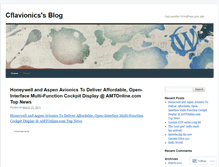 Tablet Screenshot of cflavionics.wordpress.com