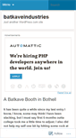 Mobile Screenshot of batkaveindustries.wordpress.com