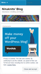 Mobile Screenshot of ninaknits.wordpress.com