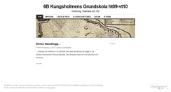 Desktop Screenshot of klassblogg.wordpress.com