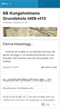 Mobile Screenshot of klassblogg.wordpress.com