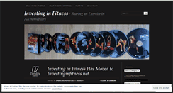 Desktop Screenshot of investinginfitness.wordpress.com