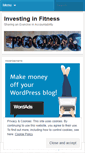 Mobile Screenshot of investinginfitness.wordpress.com