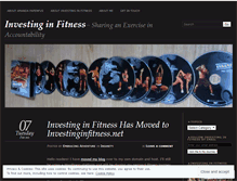 Tablet Screenshot of investinginfitness.wordpress.com