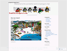 Tablet Screenshot of bond3d.wordpress.com