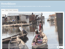 Tablet Screenshot of hemelblauw.wordpress.com