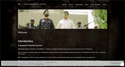 Desktop Screenshot of nscsecurity.wordpress.com