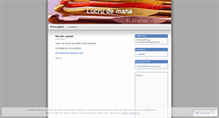 Desktop Screenshot of elucrudemana.wordpress.com