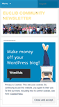 Mobile Screenshot of euclidwellness.wordpress.com