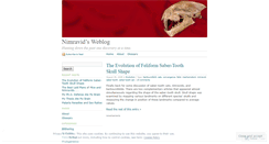 Desktop Screenshot of nimravid.wordpress.com