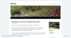 Desktop Screenshot of echold.wordpress.com