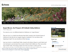Tablet Screenshot of echold.wordpress.com