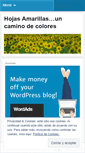 Mobile Screenshot of hojasamarillas.wordpress.com