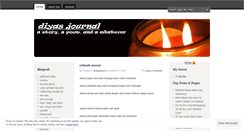 Desktop Screenshot of diyasjournal.wordpress.com