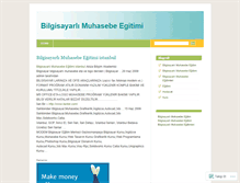 Tablet Screenshot of bilgisayarlimuhasebeegitimi.wordpress.com