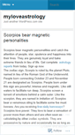 Mobile Screenshot of myloveastrology.wordpress.com