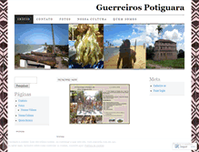 Tablet Screenshot of guerreirospotiguara.wordpress.com