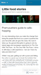 Mobile Screenshot of littlefoodstories.wordpress.com
