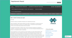 Desktop Screenshot of departamentopessoal.wordpress.com