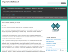 Tablet Screenshot of departamentopessoal.wordpress.com