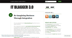 Desktop Screenshot of itblagger.wordpress.com