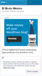 Mobile Screenshot of elbrutomexico.wordpress.com