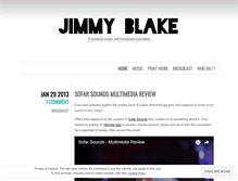 Tablet Screenshot of jimmyblake92.wordpress.com