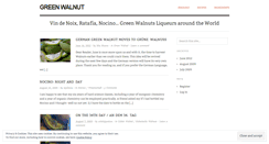Desktop Screenshot of greenwalnut.wordpress.com
