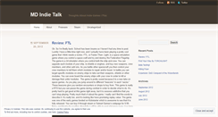 Desktop Screenshot of mdindietalk.wordpress.com