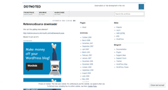 Desktop Screenshot of dotnoted.wordpress.com
