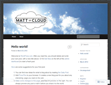 Tablet Screenshot of mariaboehlingdesign.wordpress.com