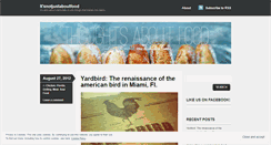 Desktop Screenshot of fooditsnotjustaboutfood.wordpress.com
