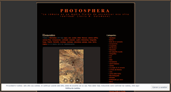 Desktop Screenshot of photosphera.wordpress.com