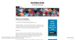 Desktop Screenshot of kermitinaknits.wordpress.com