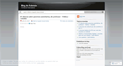 Desktop Screenshot of fabricioasgomes.wordpress.com