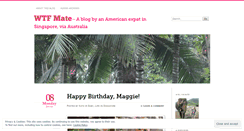 Desktop Screenshot of katemate.wordpress.com