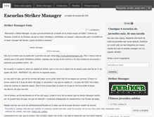 Tablet Screenshot of escuelastrikermanager.wordpress.com
