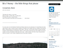 Tablet Screenshot of bitohoney.wordpress.com