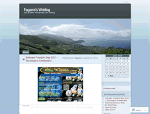 Tablet Screenshot of fagarra.wordpress.com