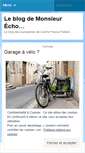 Mobile Screenshot of leblogdemonsieurecho.wordpress.com