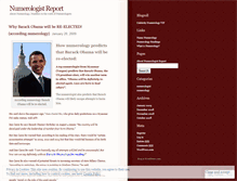 Tablet Screenshot of numerologistreport.wordpress.com