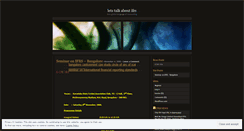 Desktop Screenshot of letstalkaboutifrs.wordpress.com